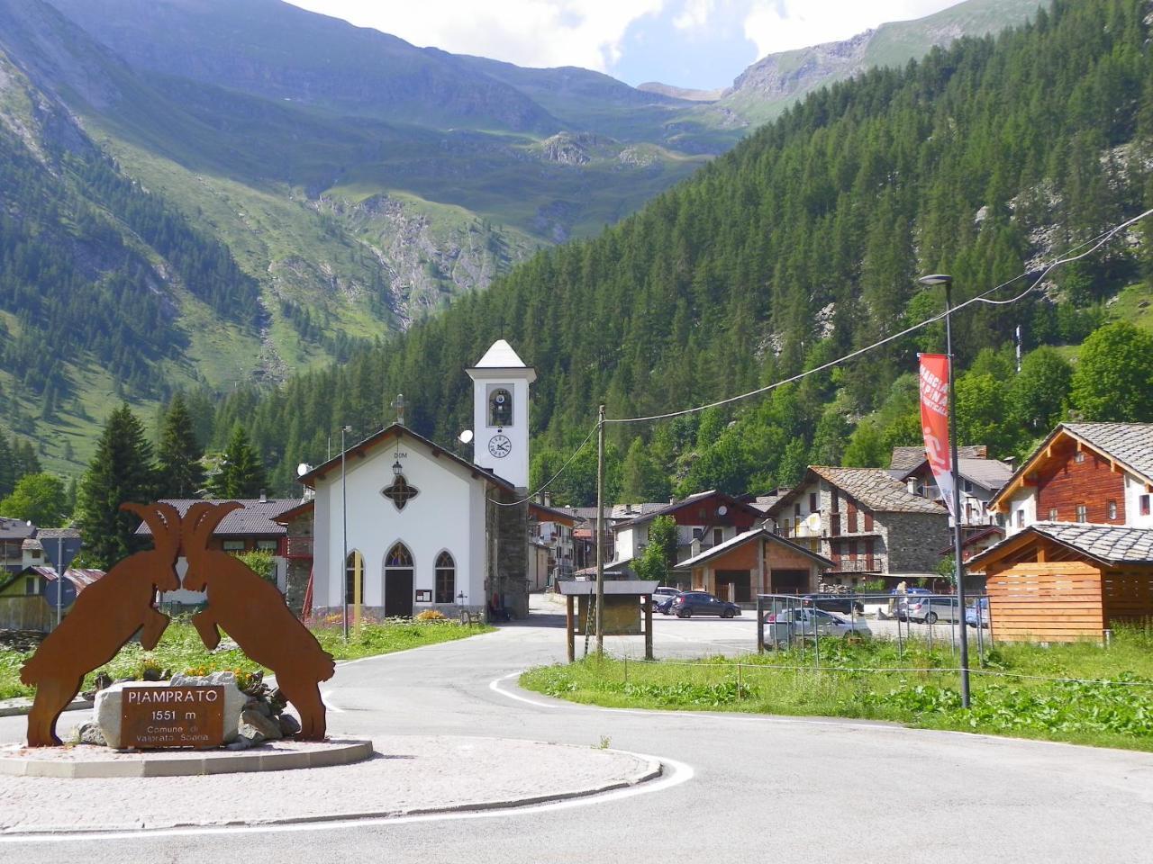 Chalet Rosa Dei Monti Piamprato ภายนอก รูปภาพ